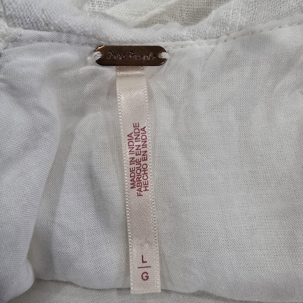 Free People White Mini Dress - Picture 6 of 16